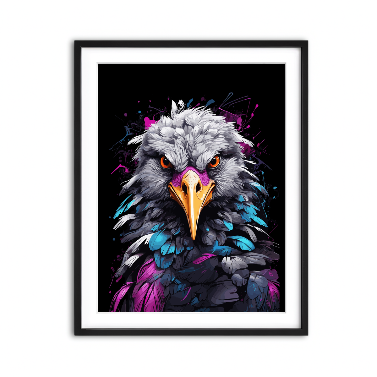 Framed Print 3x4 Black