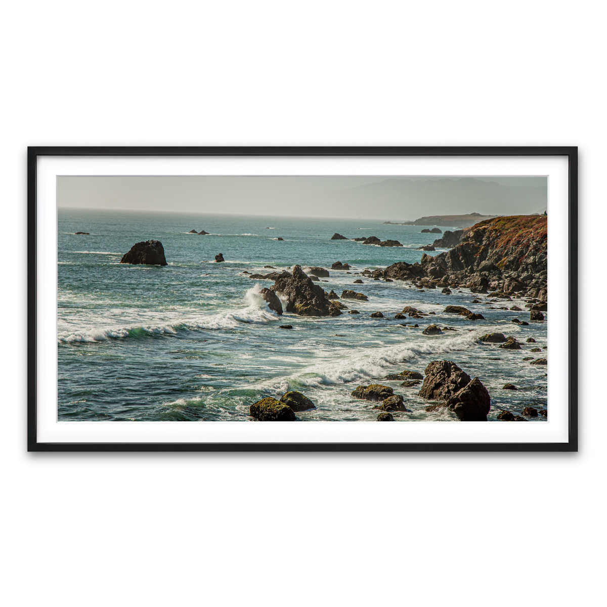 Framed Print 2x1 Black