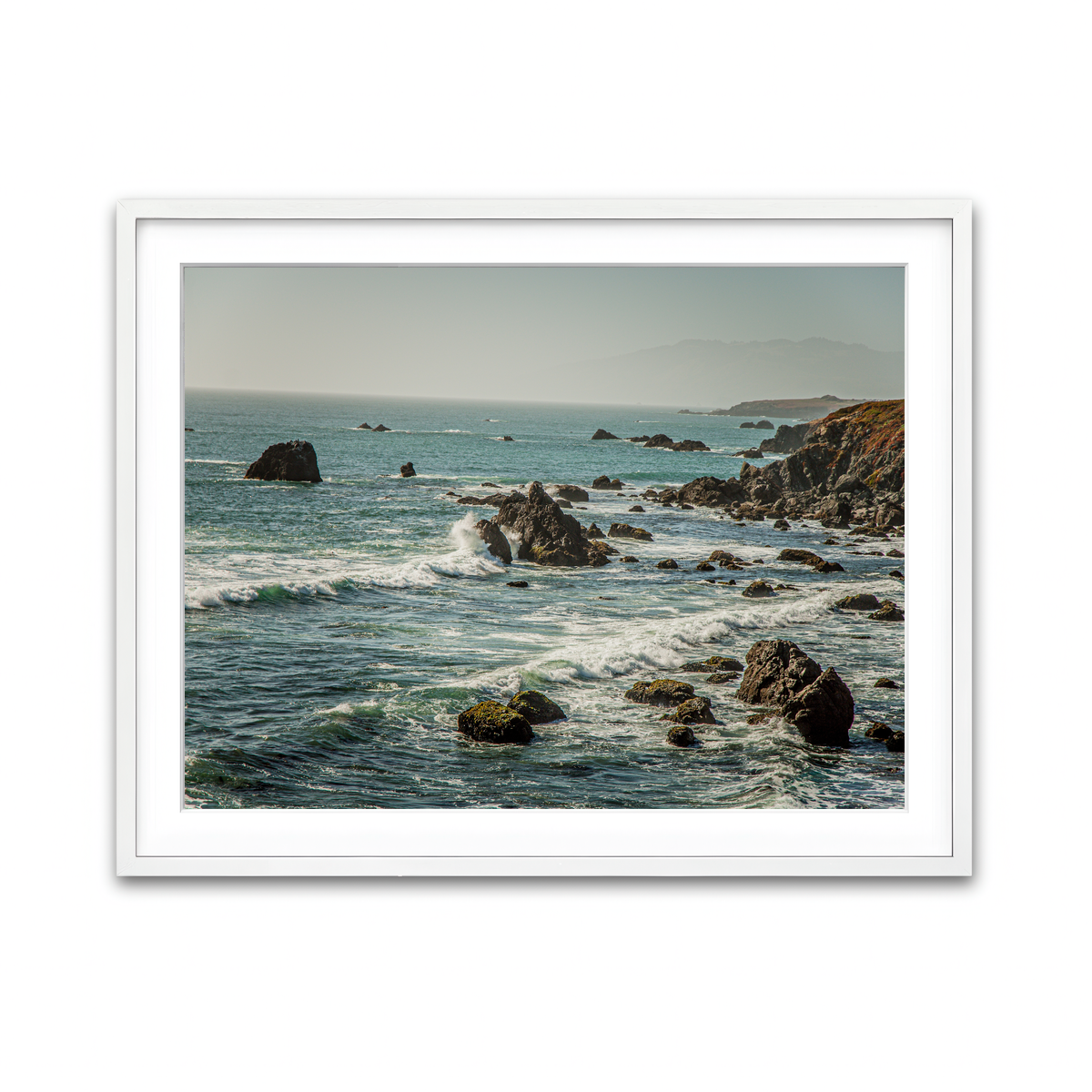 Framed Print 4x3 White