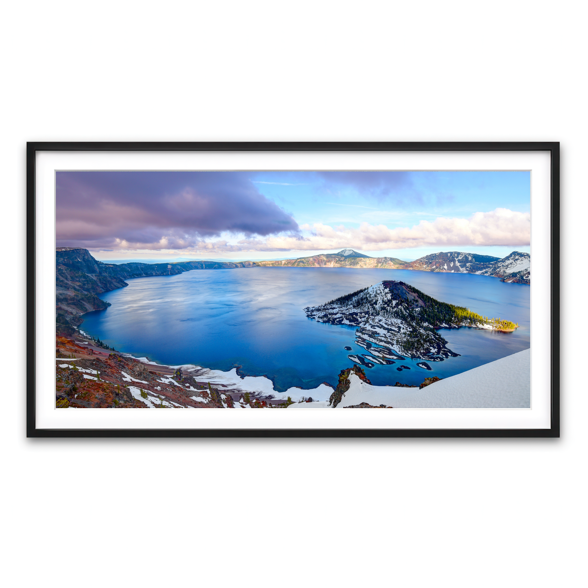 Framed Print 2x1 Black