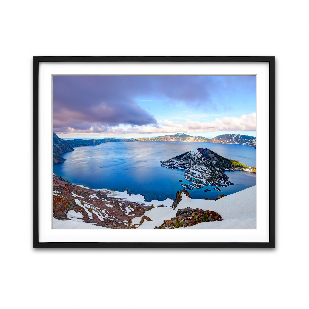 Framed Print 4x3 Black