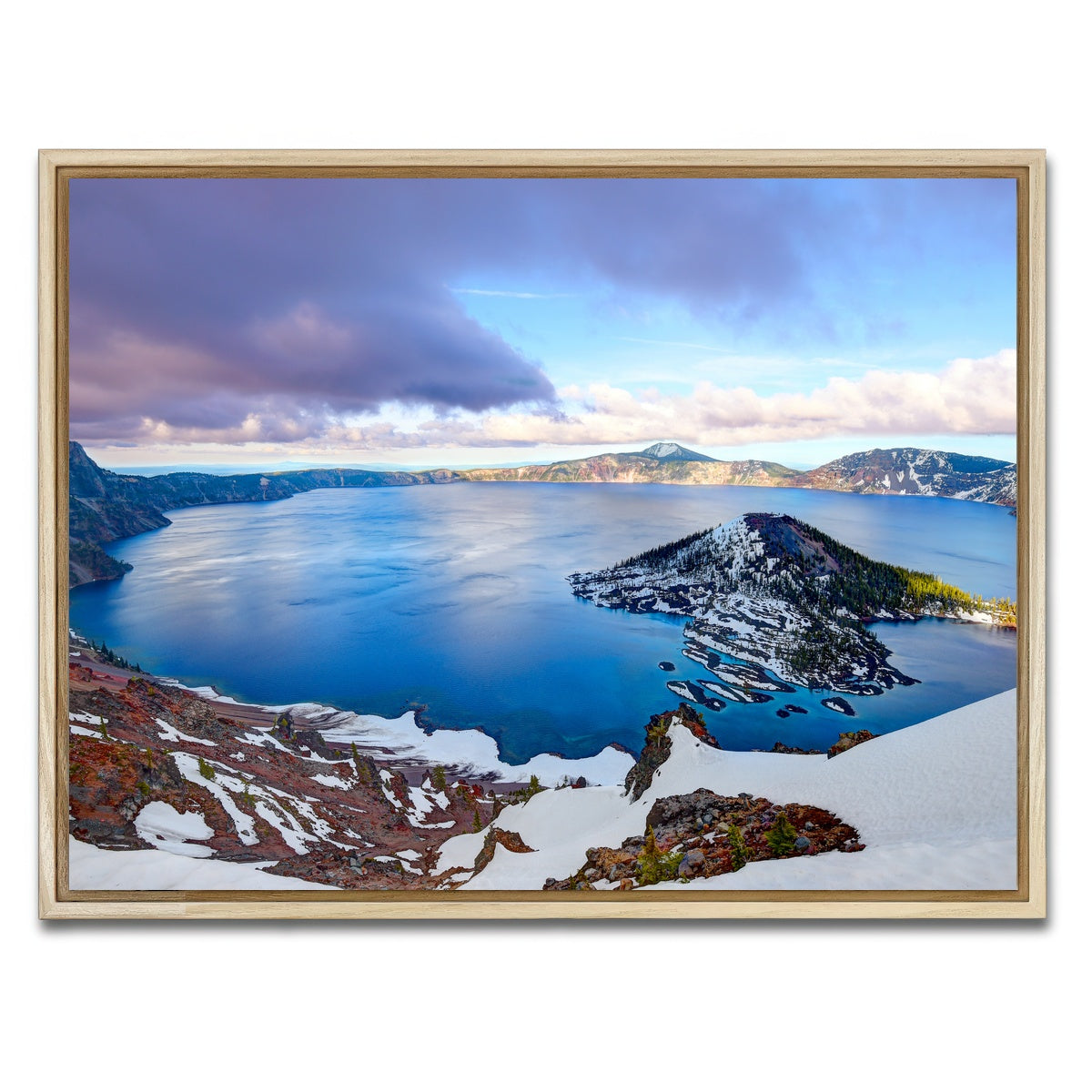 AUTO-MOCKUP WHITE | Crater Lake | 1 Piece | Natural Framed Canvas | group=4x3