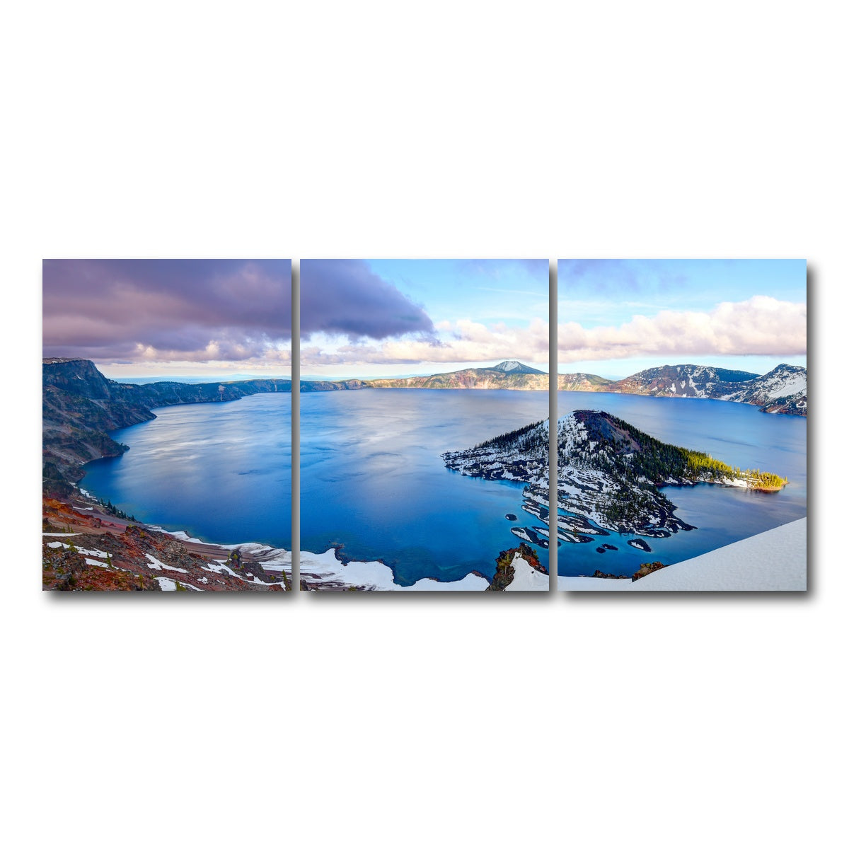 AUTO-MOCKUP WHITE | Crater Lake | 3 Piece | Gallery Wrap Canvas | group=18x24