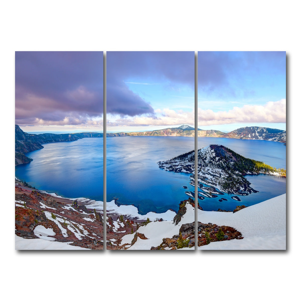 AUTO-MOCKUP WHITE | Crater Lake | 3 Piece | Gallery Wrap Canvas | group=8x18