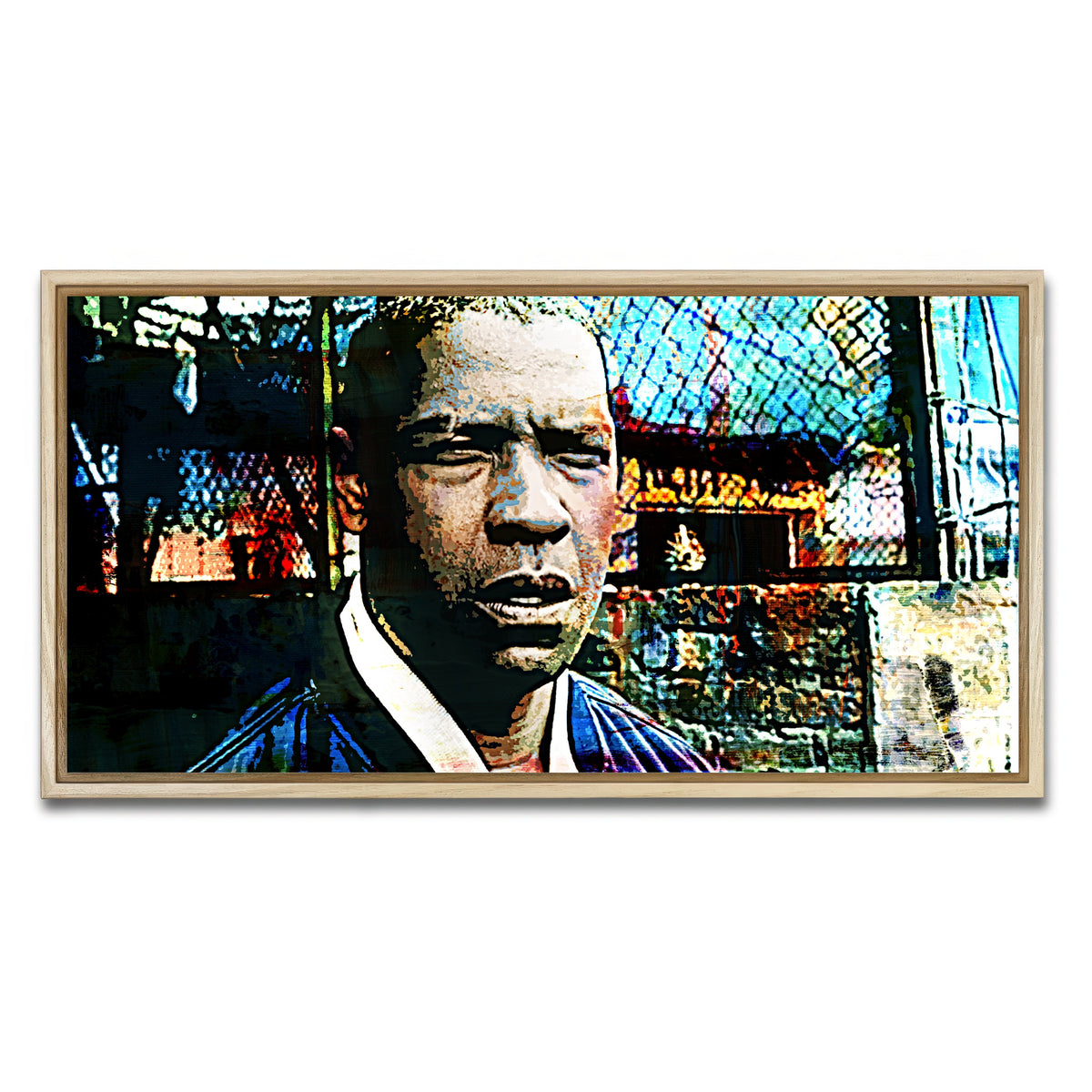 AUTO-MOCKUP WHITE | Creasy | 1 Piece | Natural Framed Canvas | group=2x1