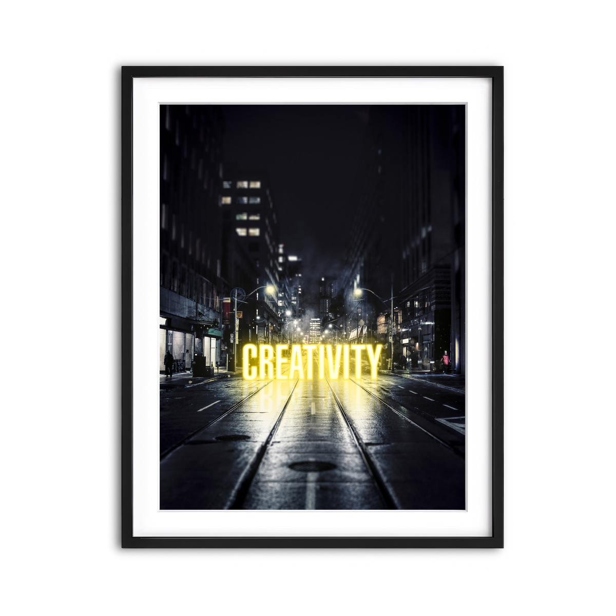 Framed Print 3x4 Black