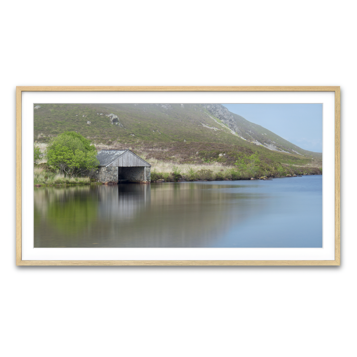 Framed Print 2x1 Natural