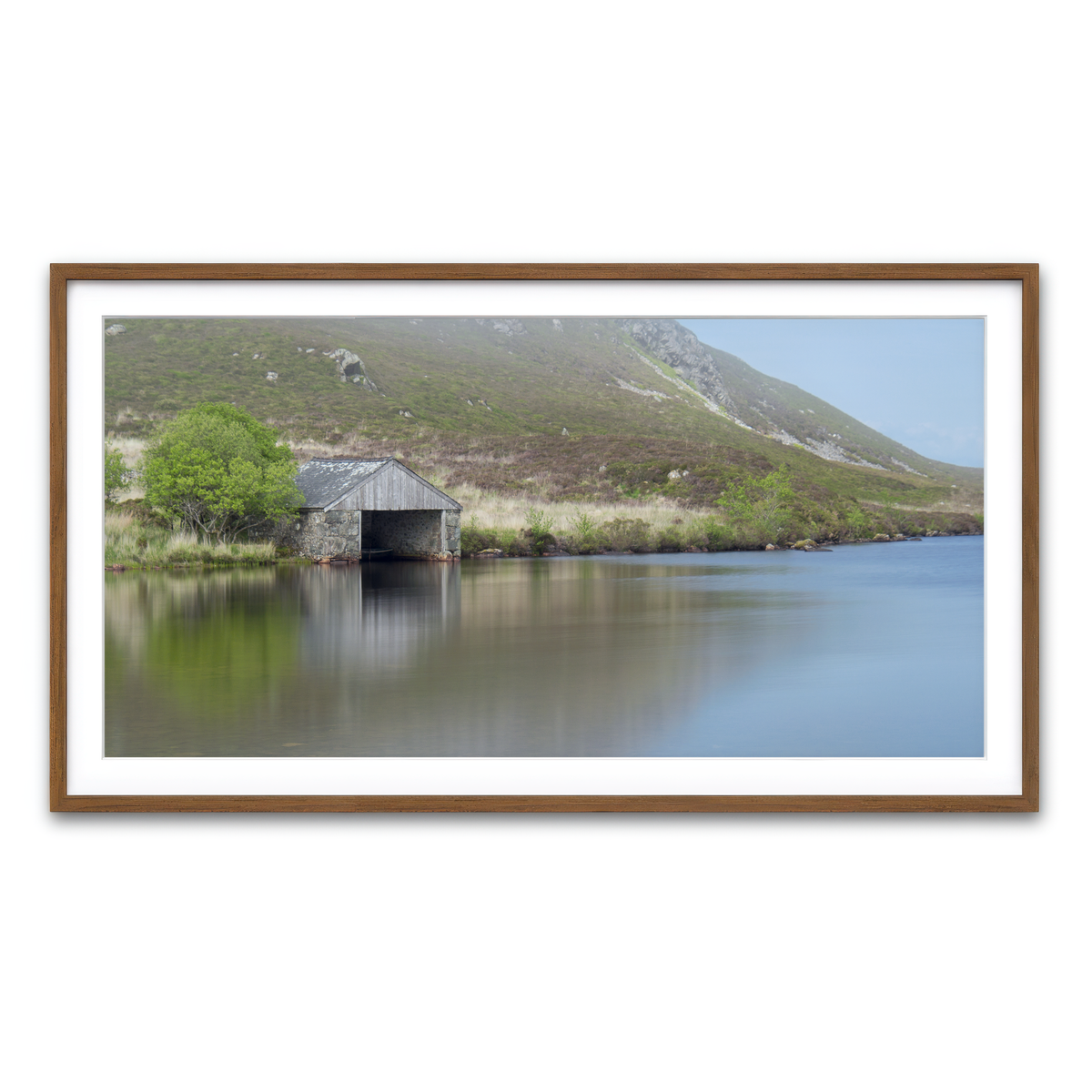 Framed Print 2x1 Walnut