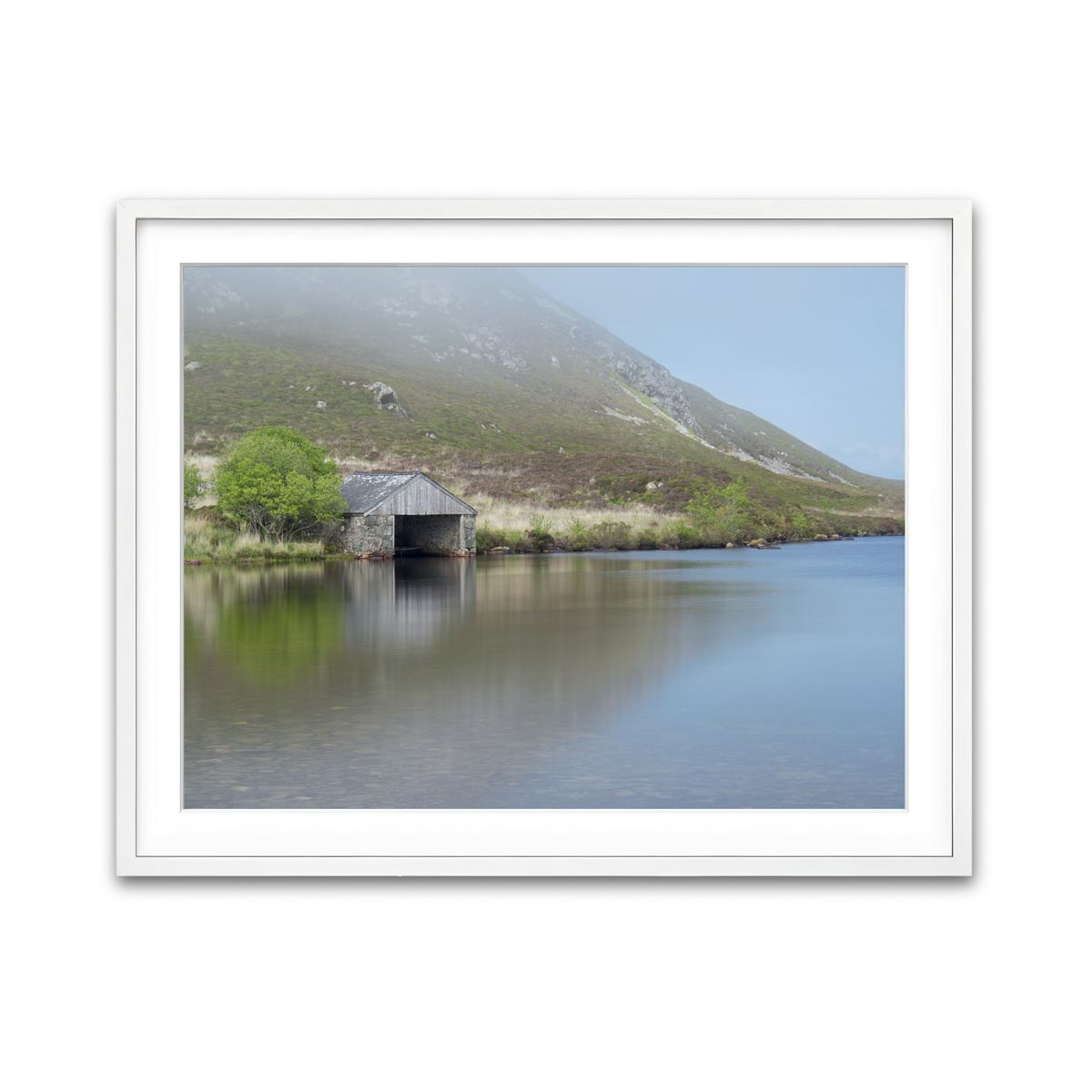 Framed Print 4x3 White