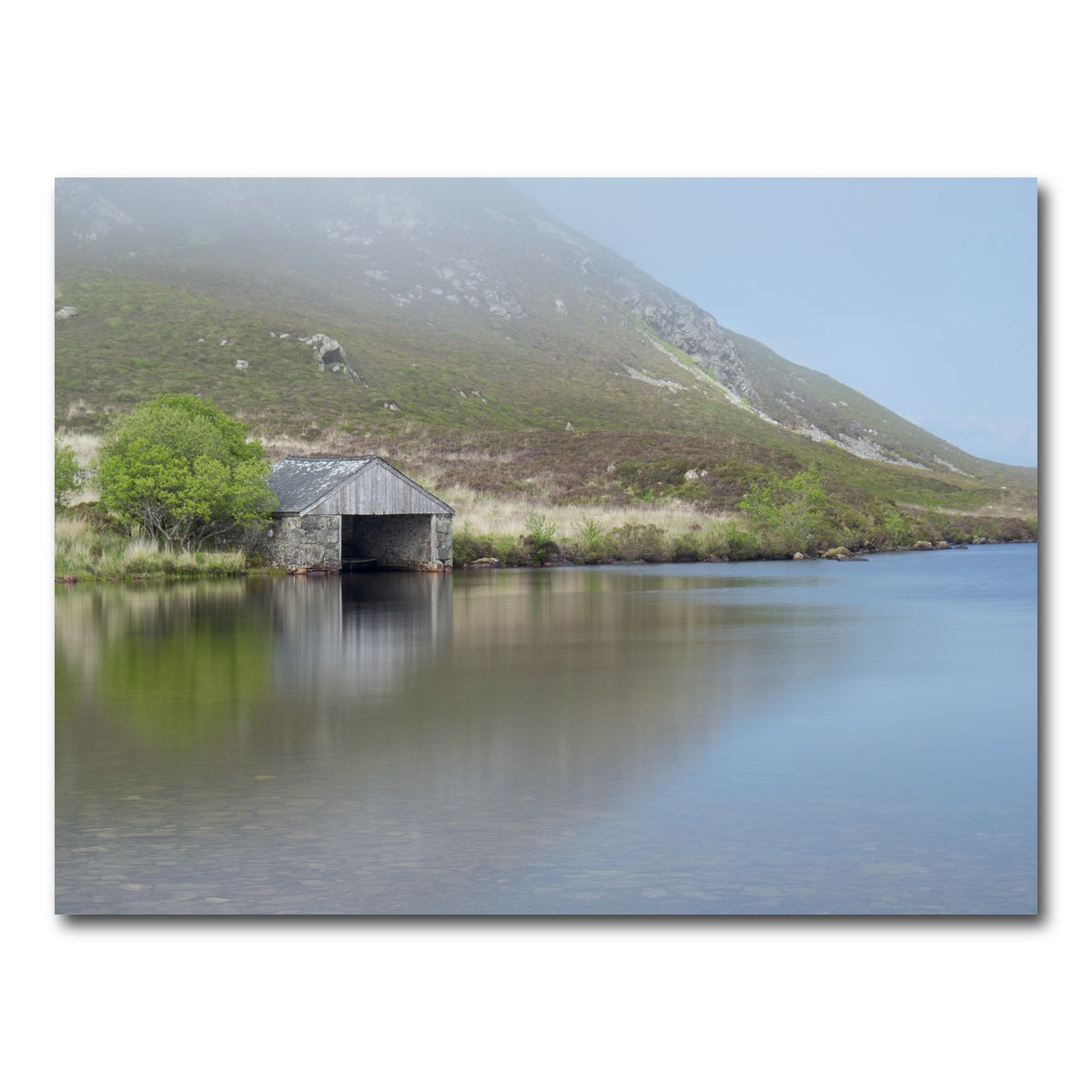 AUTO-MOCKUP WHITE | Cregennan Boat House | 1 Piece | Gallery Wrap Canvas | group=4x3