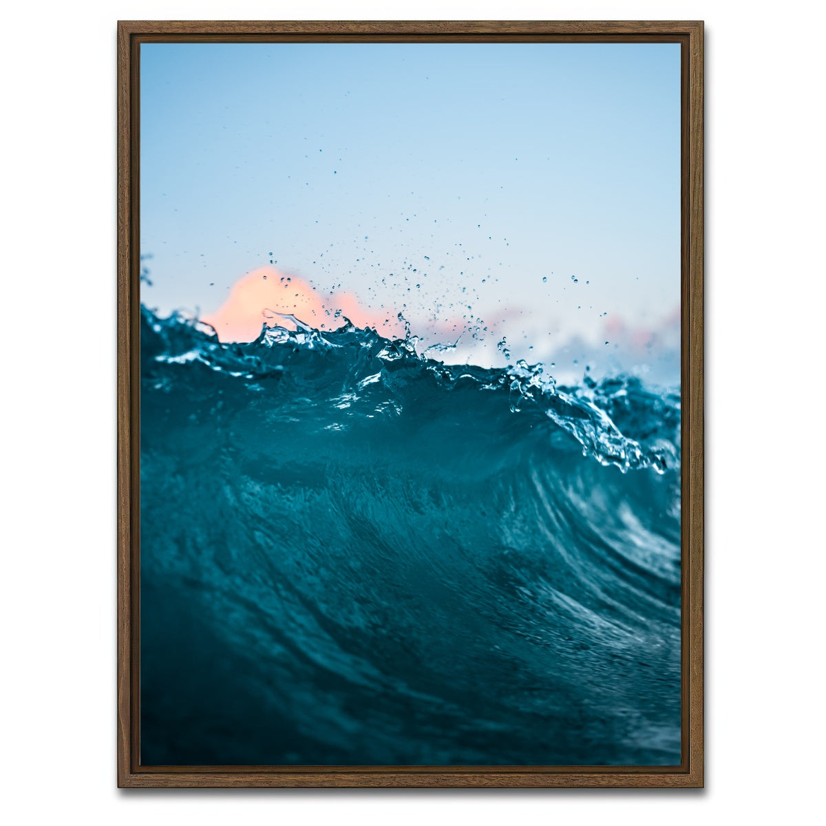 AUTO-MOCKUP WHITE | Crest | 1 Piece | Walnut Framed Canvas | group=3x4