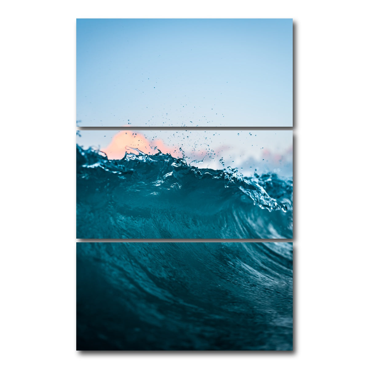 AUTO-MOCKUP WHITE | Crest | 3 Piece | Gallery Wrap Canvas | group=12x24_stacked