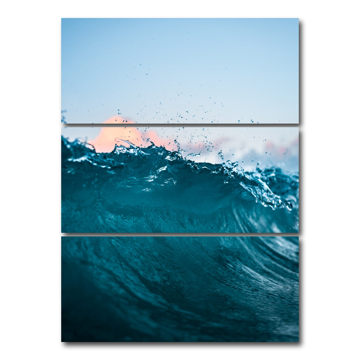 AUTO-MOCKUP WHITE | Crest | 3 Piece | Gallery Wrap Canvas | group=8x18_stacked