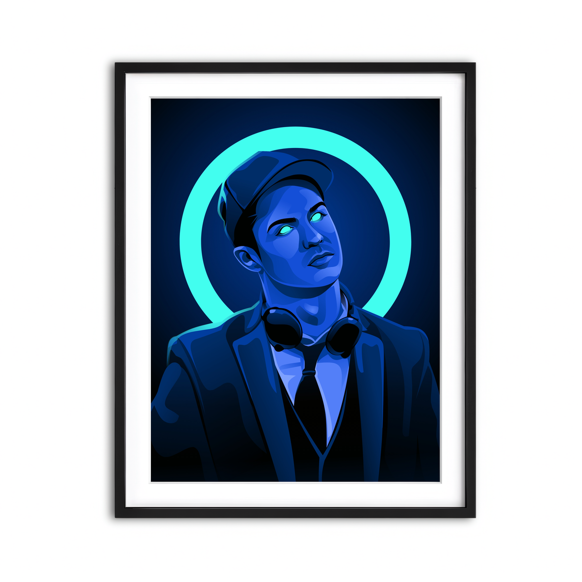 Framed Print 3x4 Black