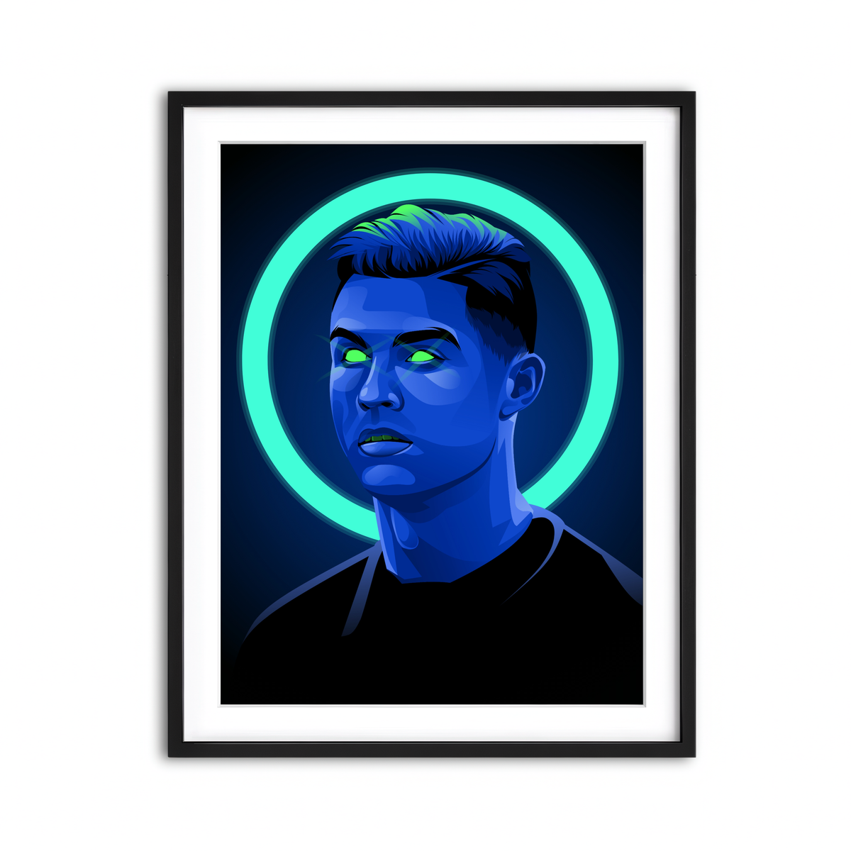 Framed Print 3x4 Black