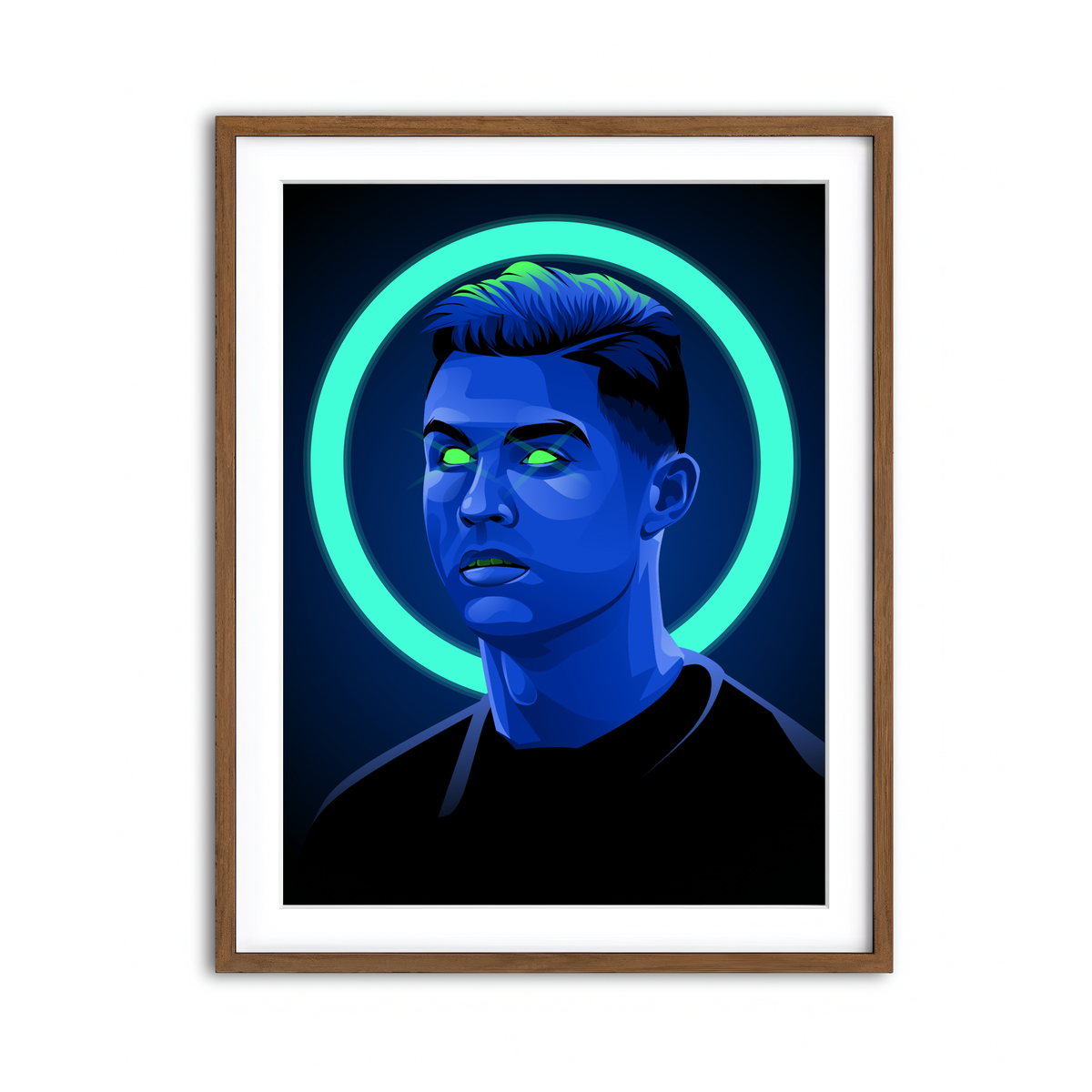 Framed Print 3x4 Walnut