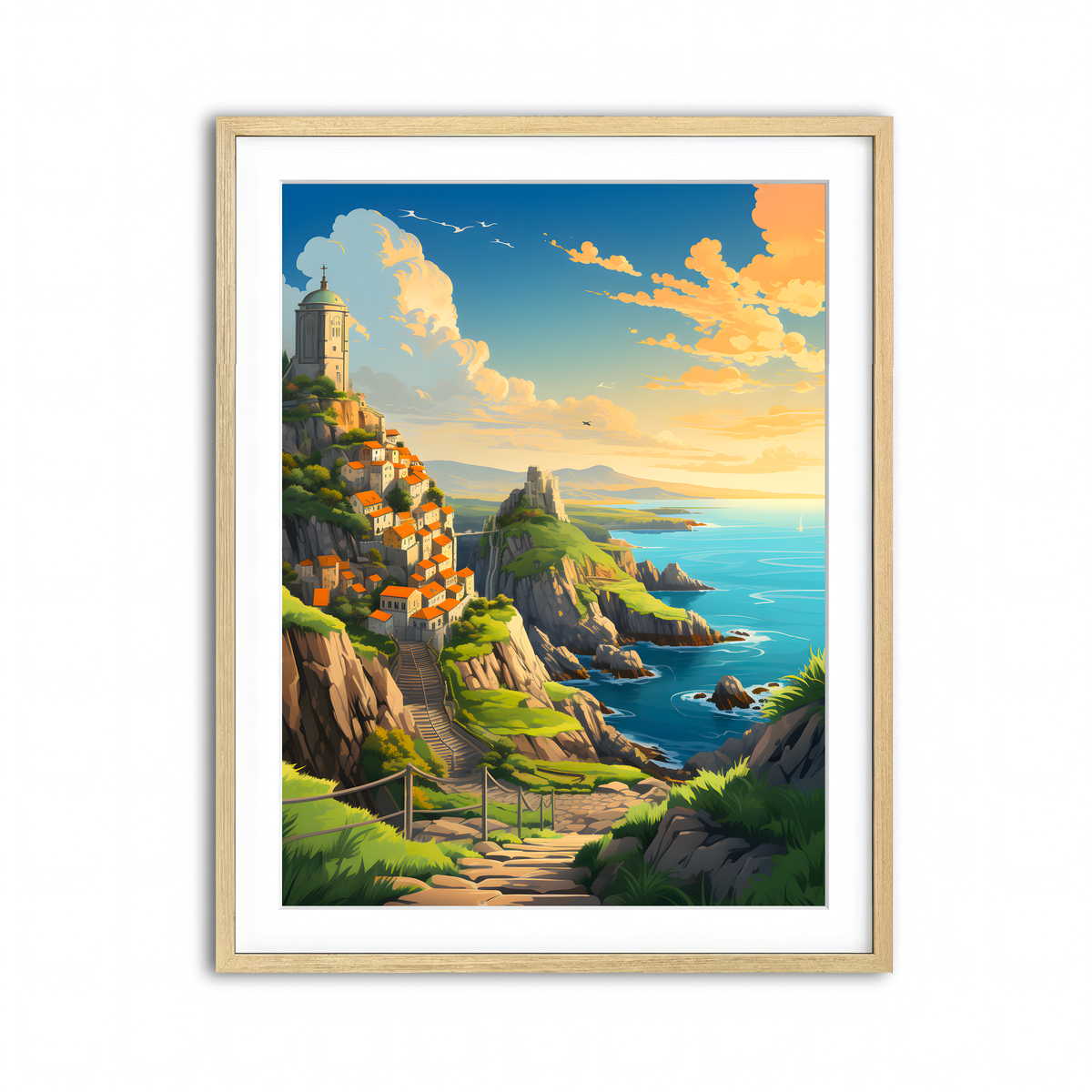 Framed Print 3x4 Natural