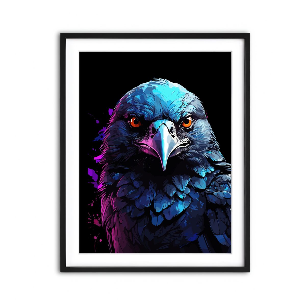 Framed Print 3x4 Black