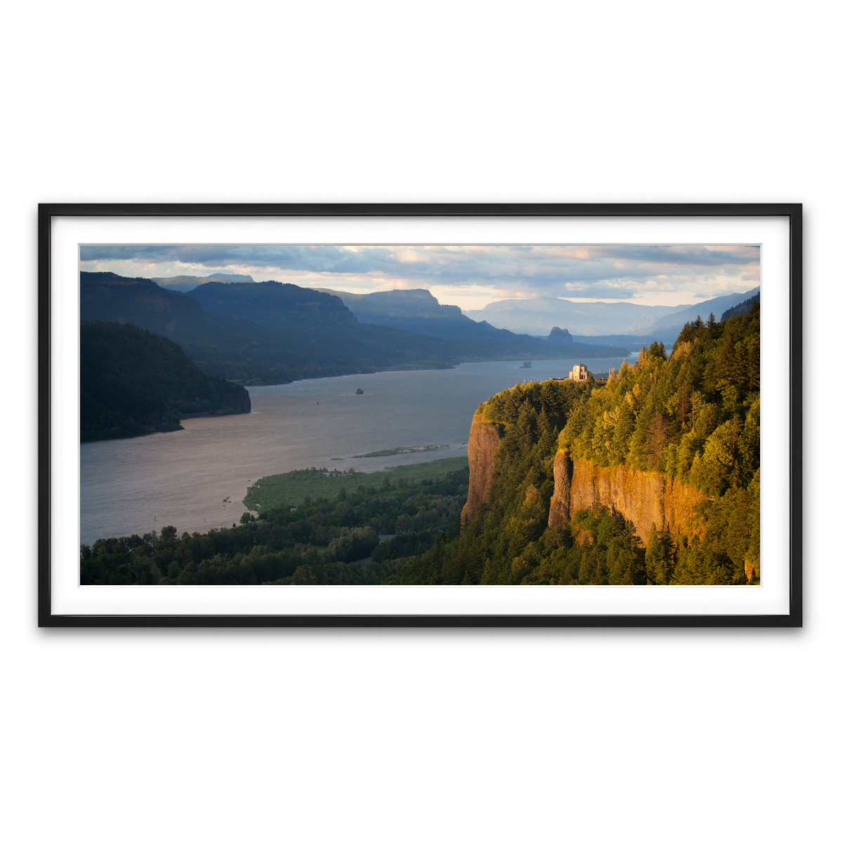 Framed Print 2x1 Black