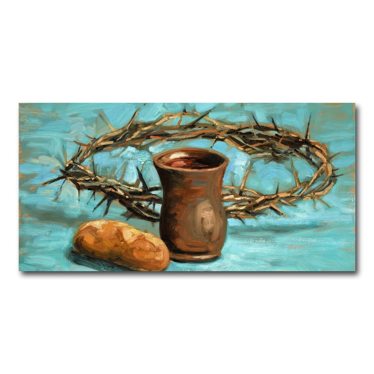 AUTO-MOCKUP WHITE | Crown of Thorns | 1 Piece | Gallery Wrap Canvas | group=2x1