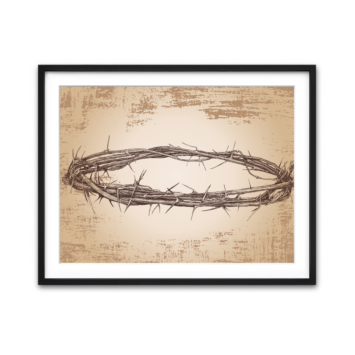 Framed Print 4x3 Black