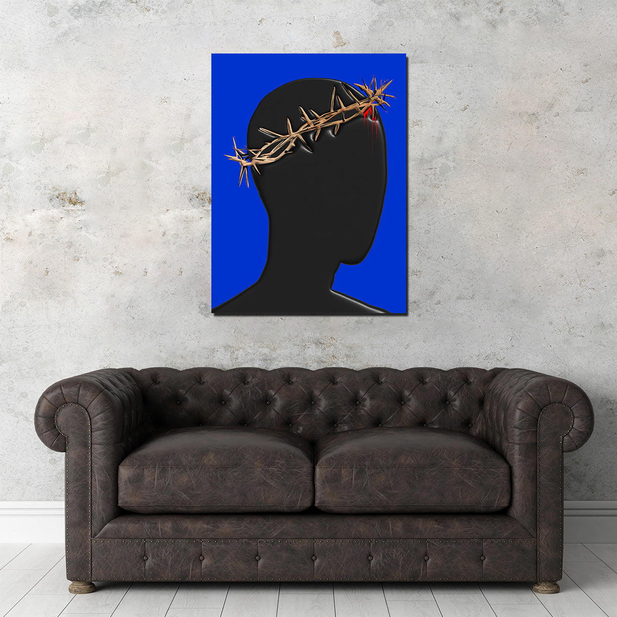 Crown of Thorns Blood Wall Art