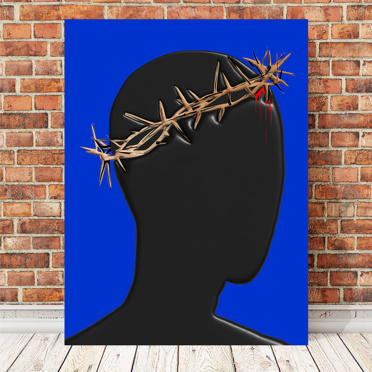 Crown of Thorns Blood Wall Art