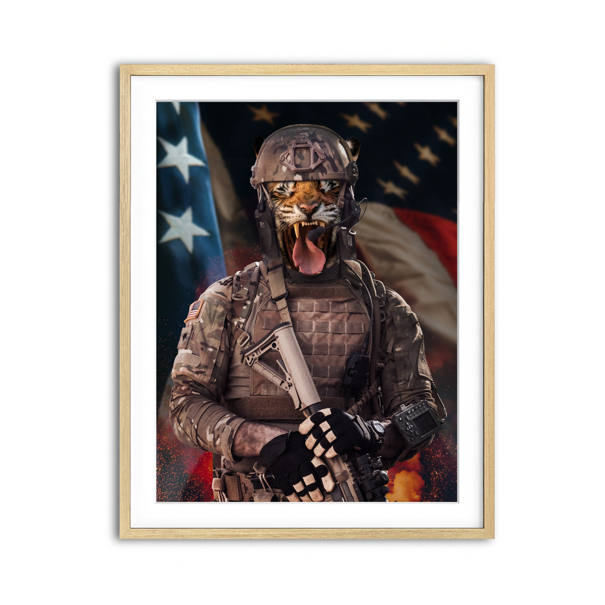 Framed Print 3x4 Natural