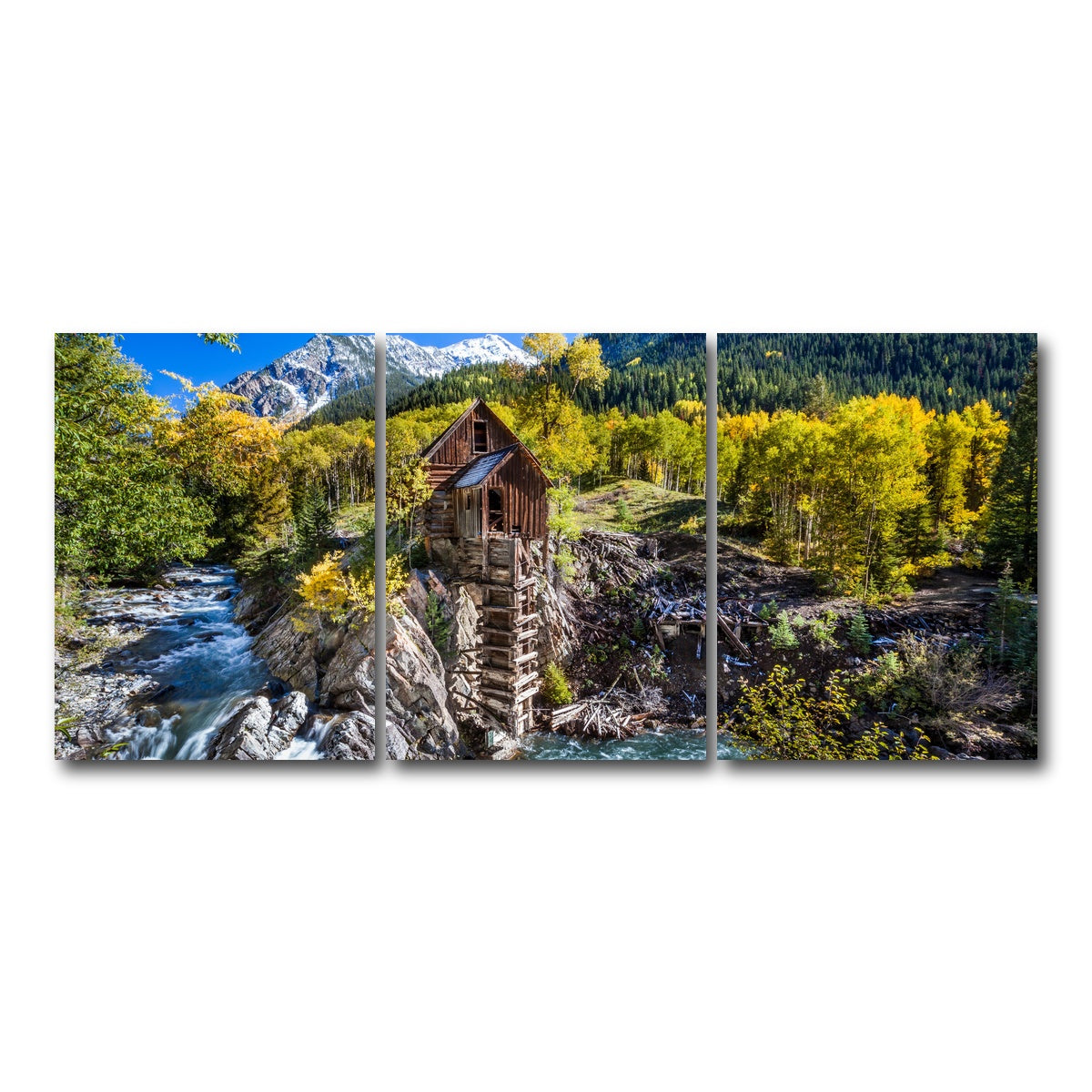 AUTO-MOCKUP WHITE | Crystal Mill | 3 Piece | Gallery Wrap Canvas | group=18x24