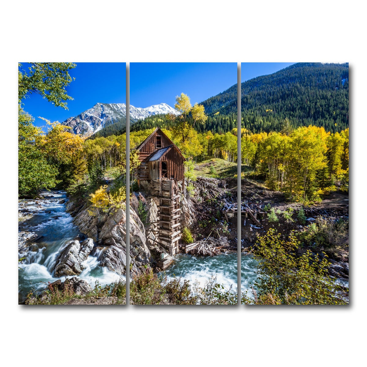 AUTO-MOCKUP WHITE | Crystal Mill | 3 Piece | Gallery Wrap Canvas | group=8x18