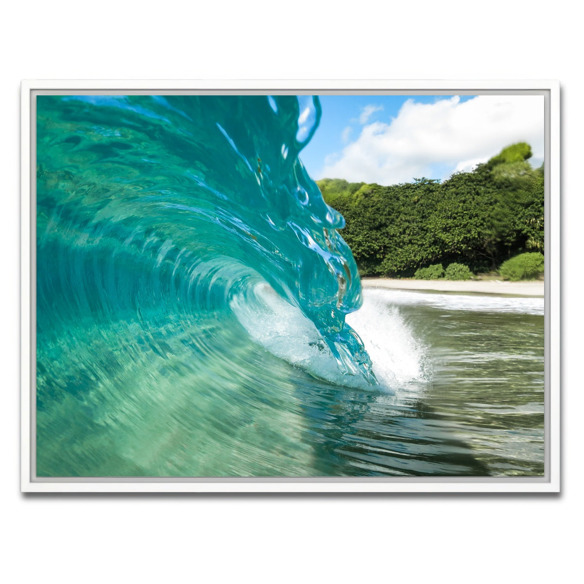 AUTO-MOCKUP WHITE | Crystal | 1 Piece | White Framed Canvas | group=4x3