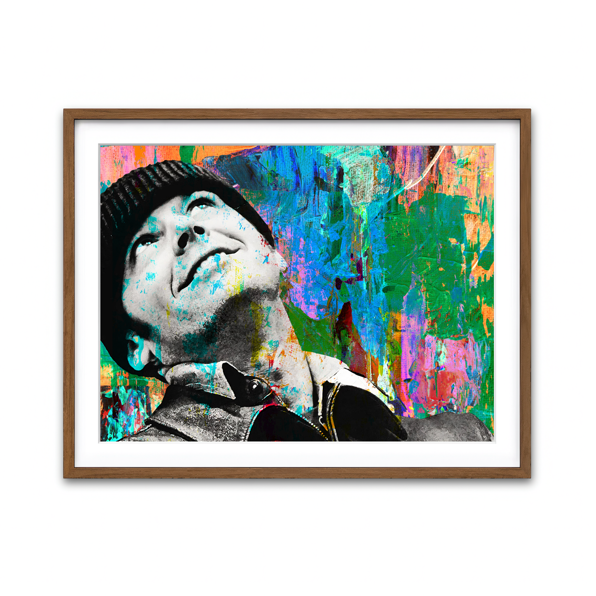 Framed Print 4x3 Walnut