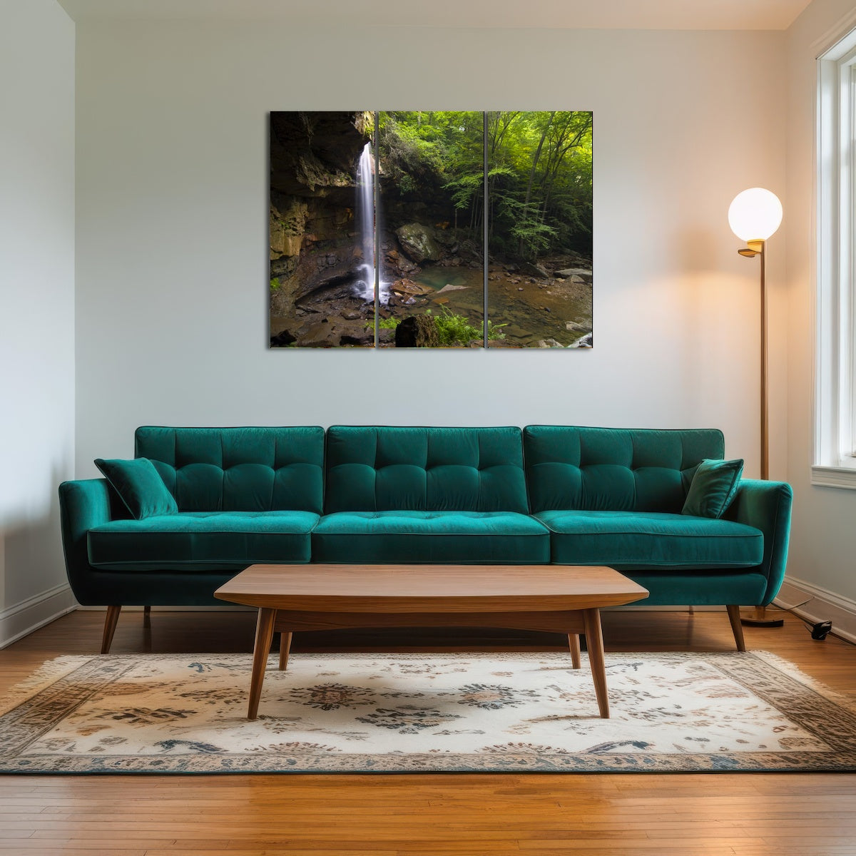 AUTO-MOCKUP ROOM | Cucumber Falls in Ohiopyle State Park