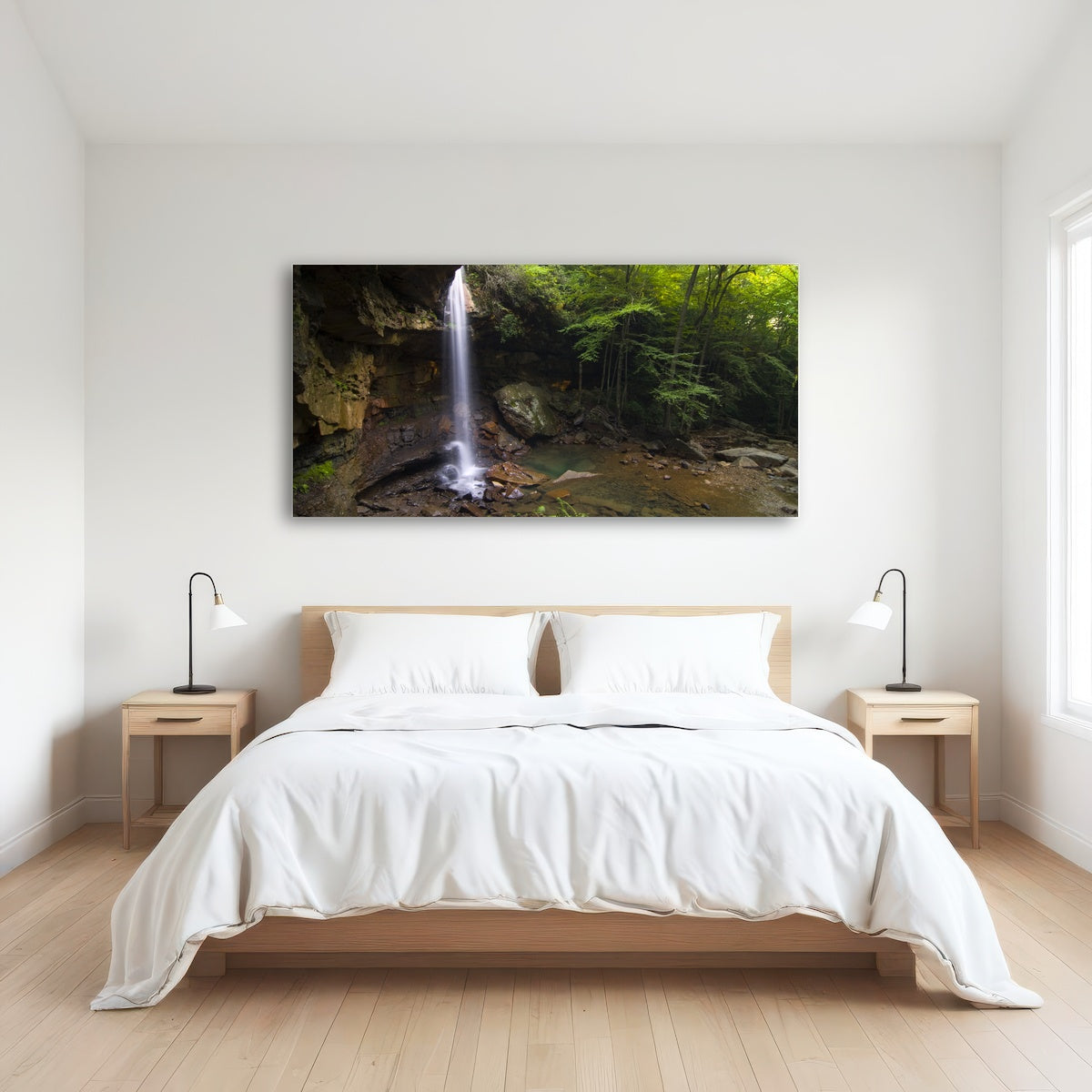 AUTO-MOCKUP ROOM | Cucumber Falls in Ohiopyle State Park