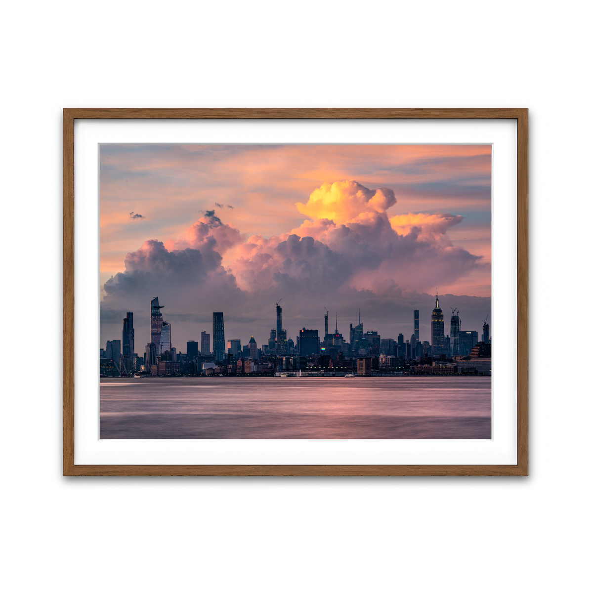 Framed Print 4x3 Walnut