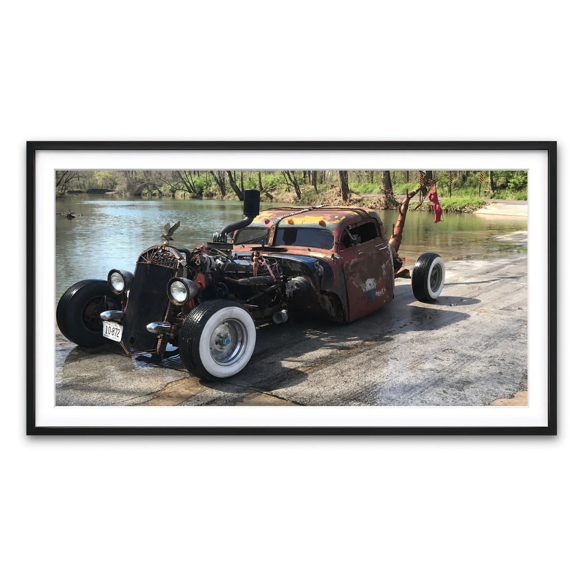 Framed Print 2x1 Black