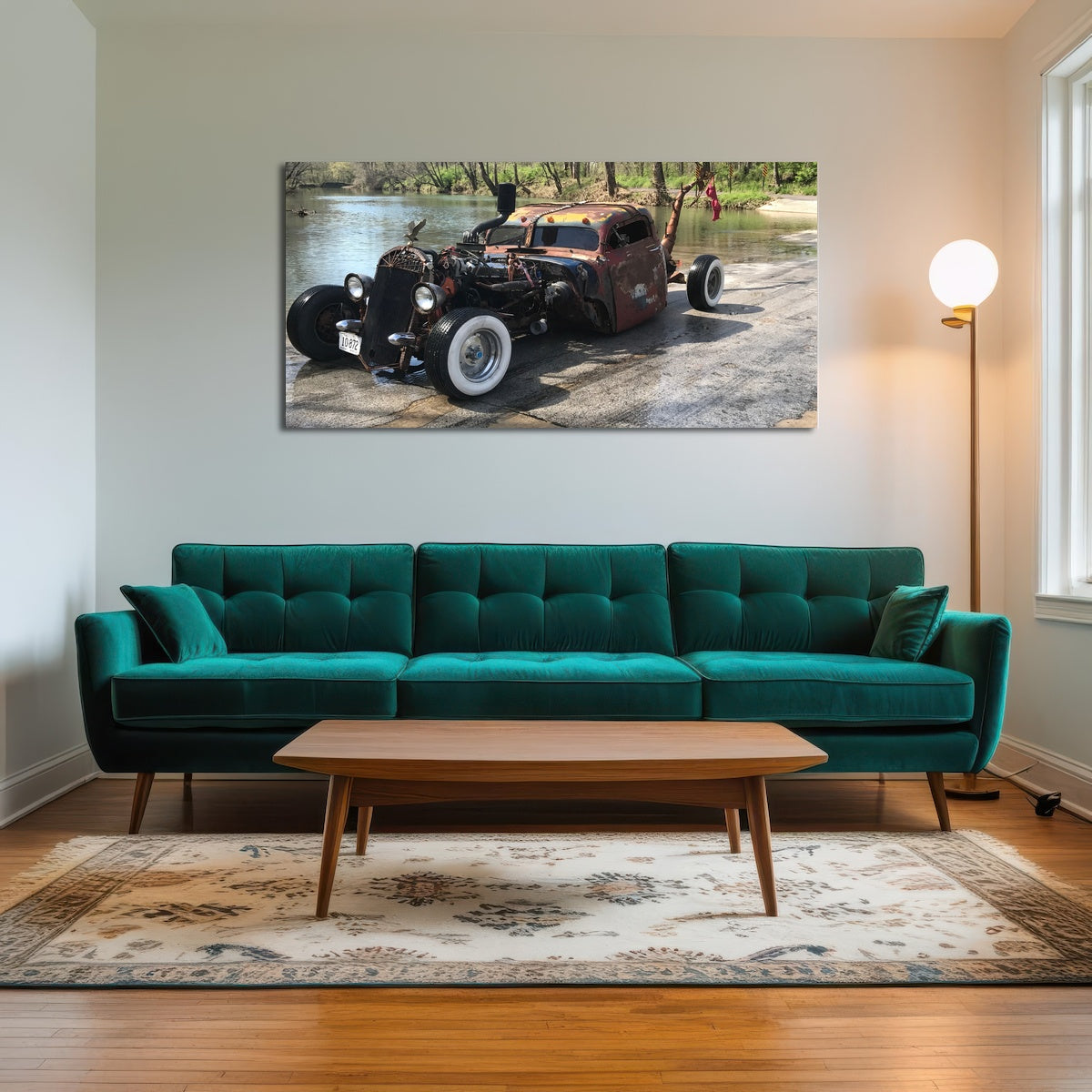AUTO-MOCKUP ROOM | Custom Rat Rod