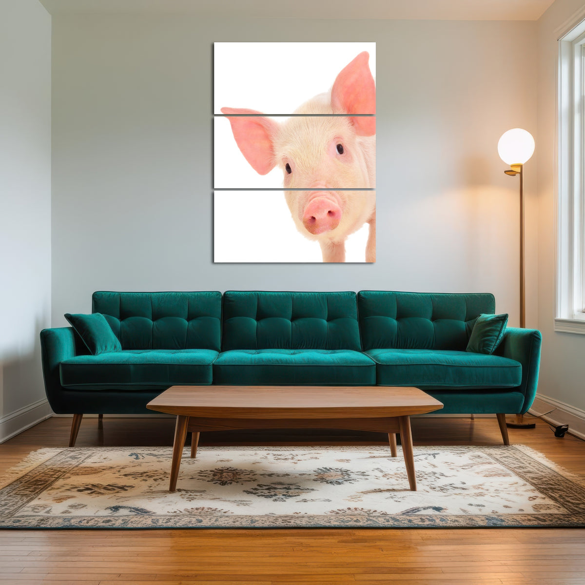 AUTO-MOCKUP ROOM | Cute Baby Pig