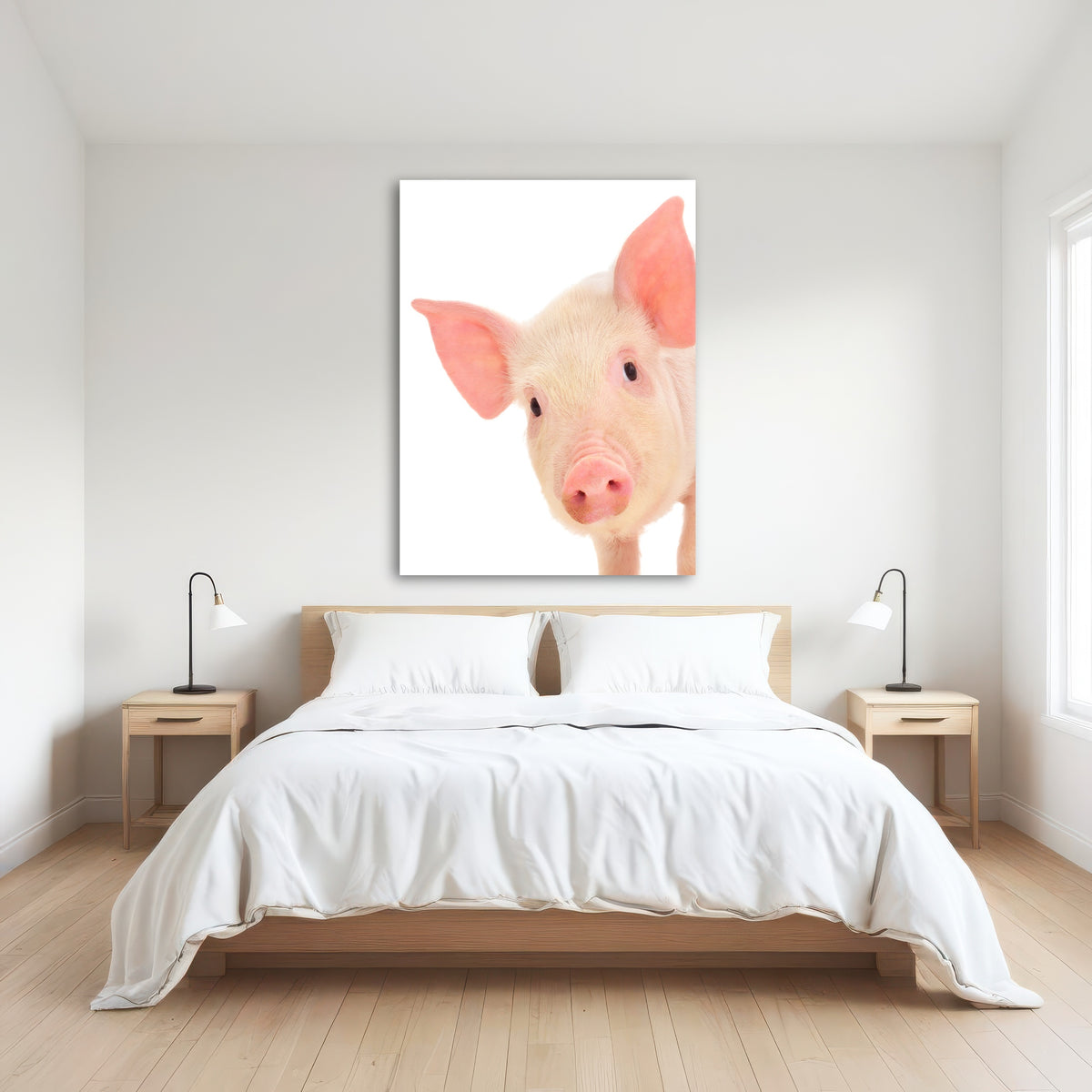 AUTO-MOCKUP ROOM | Cute Baby Pig