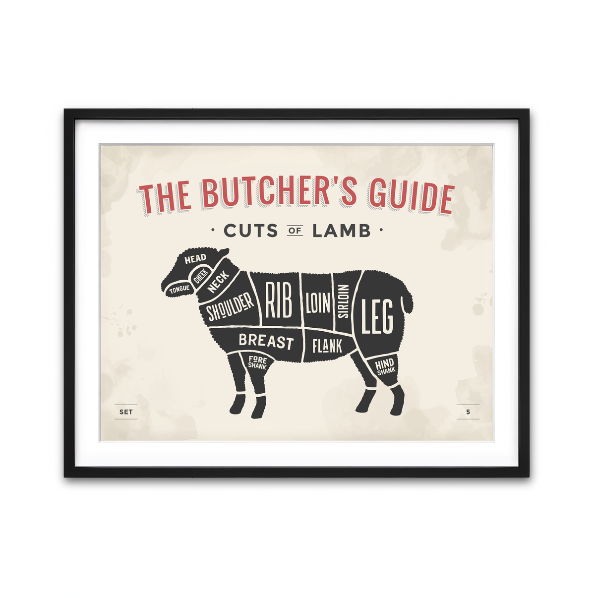 Framed Print 4x3 Black