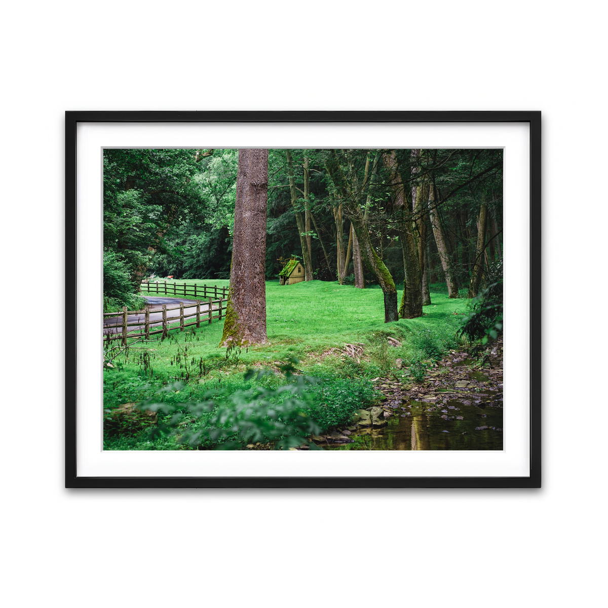 Framed Print 4x3 Black