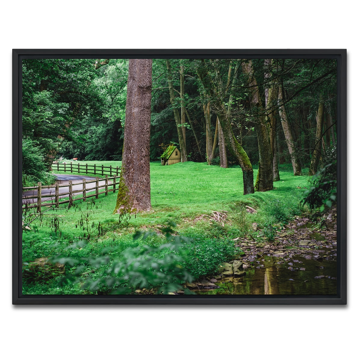 AUTO-MOCKUP WHITE | Cuttalossa Farm | 1 Piece | Black Framed Canvas | group=4x3