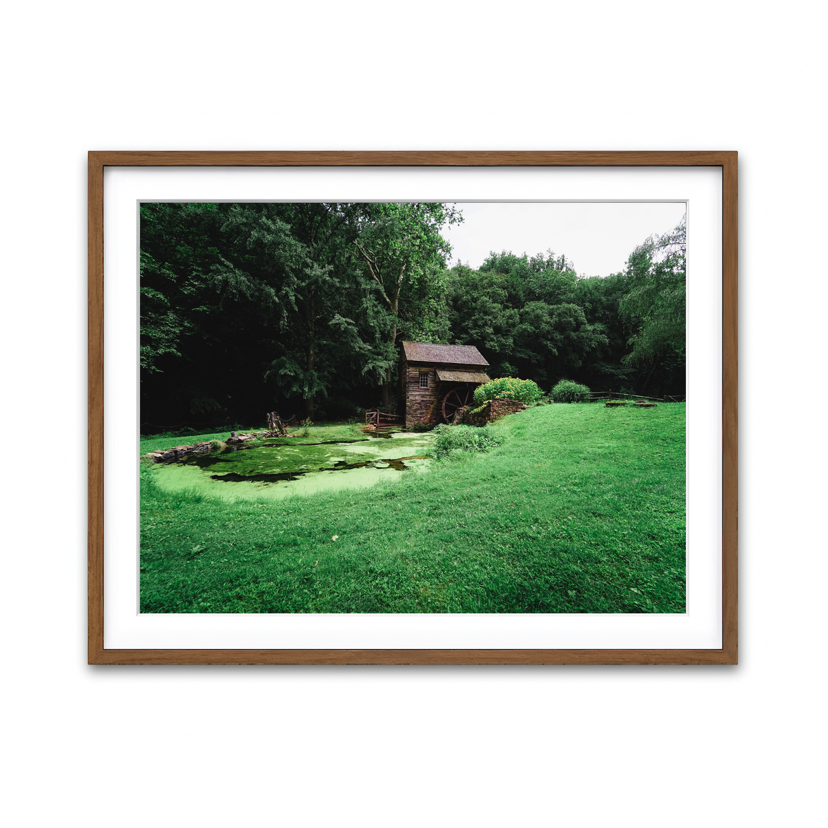 Framed Print 4x3 Walnut