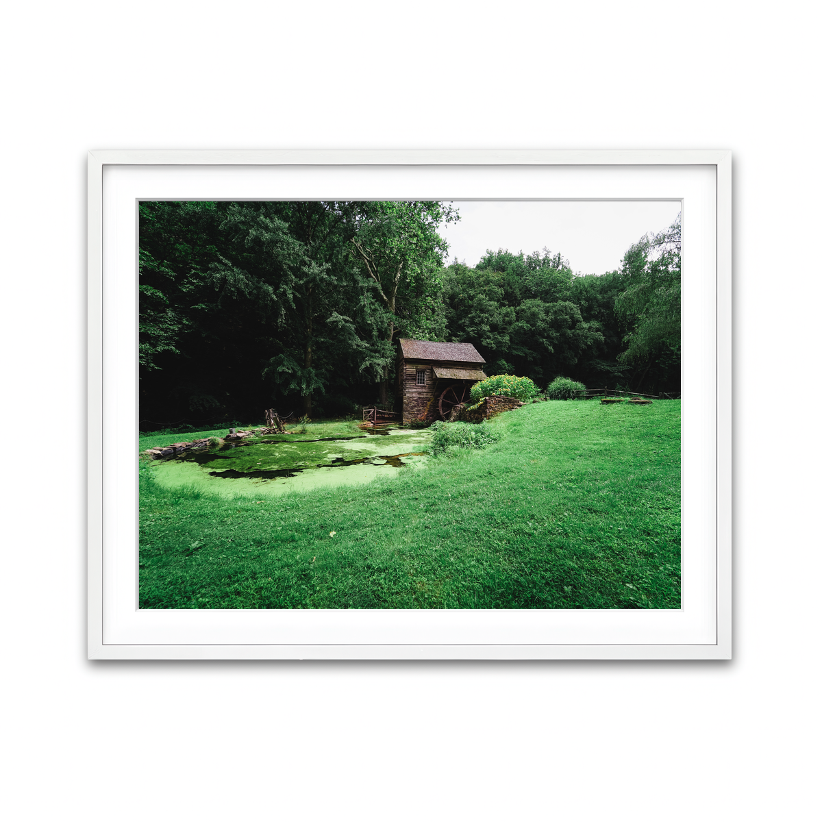 Framed Print 4x3 White