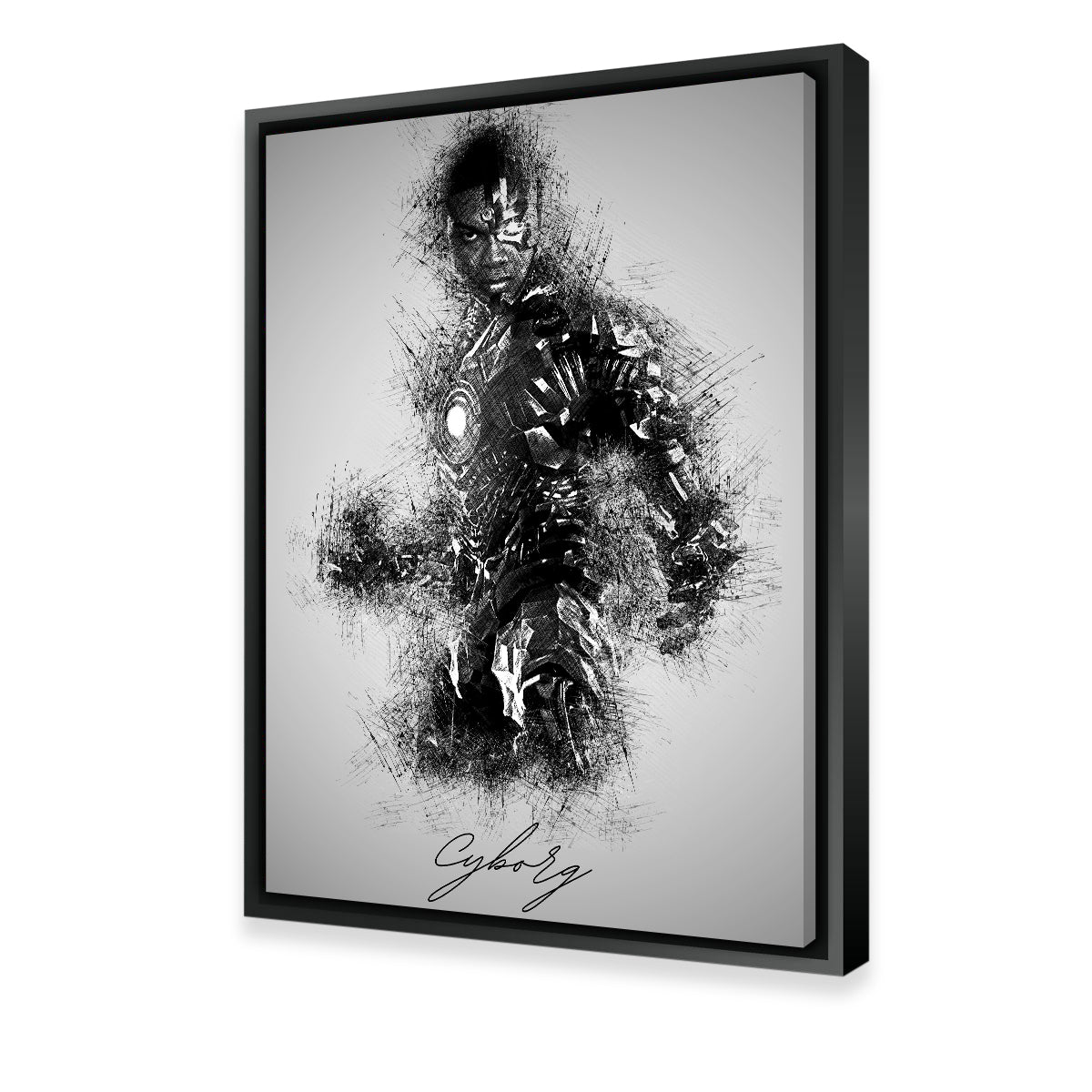 Cyborg Wall Art