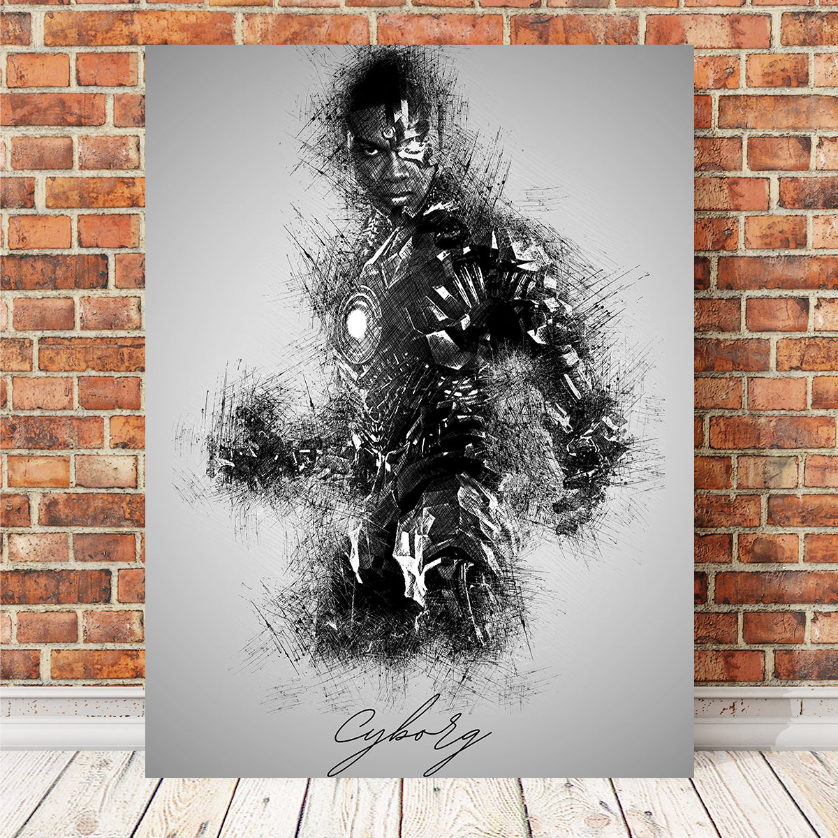 Cyborg Wall Art