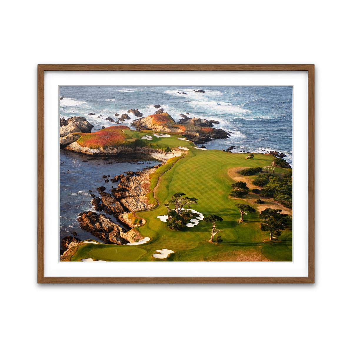 Framed Print 4x3 Walnut