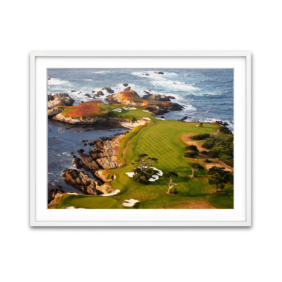 Framed Print 4x3 White