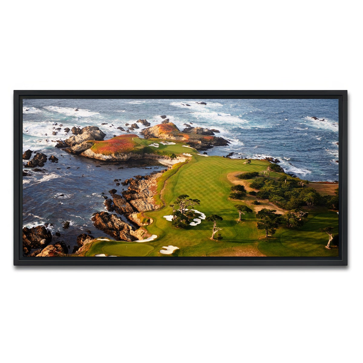 AUTO-MOCKUP WHITE | Cypress Point | 1 Piece | Black Framed Canvas | group=2x1