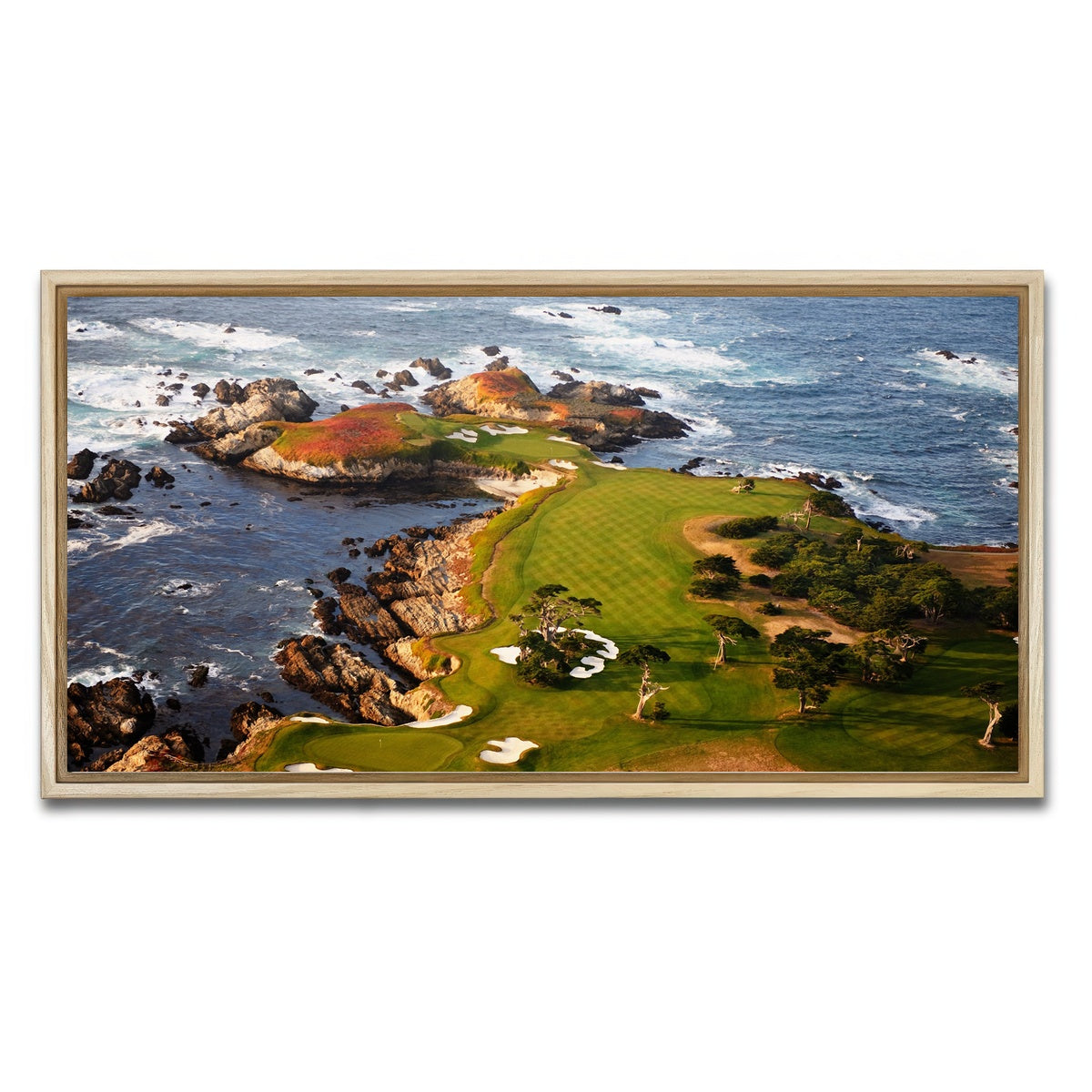 AUTO-MOCKUP WHITE | Cypress Point | 1 Piece | Natural Framed Canvas | group=2x1